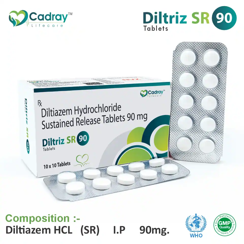 Diltriz SR 90 Tablet for PCD Pharma Franchise